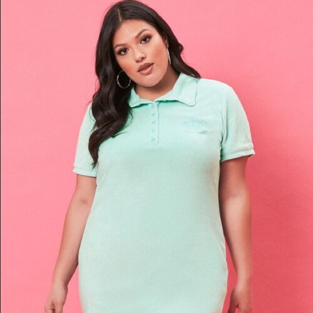 Forever 21 x Juicy Couture blue dress